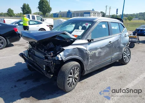 2021 Nissan Kicks Sv из США, поврежденный, VIN 3N1CP5CV3ML505376